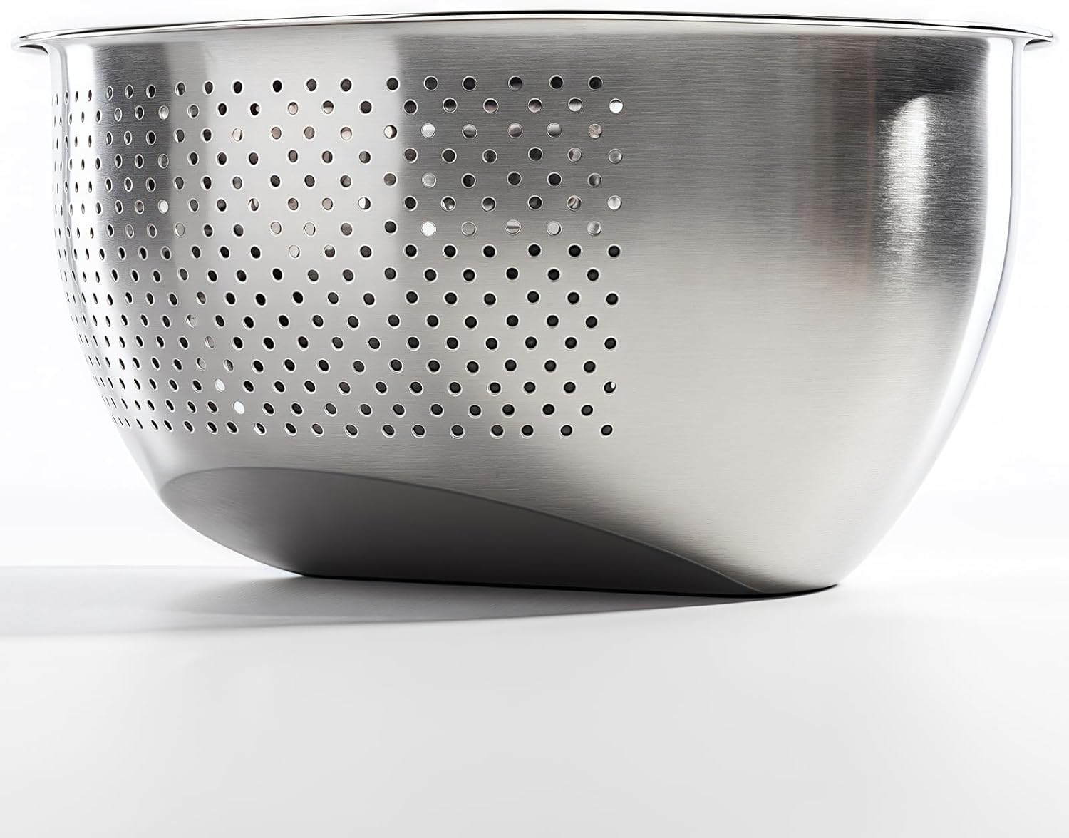 Rice Washer & Strainer Bowl – Stainless Steel Colander for Rinsing Rice, Quinoa, Fruits & Vegetables
