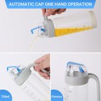 Glass Oil & Vinegar Dispenser Set – 2-Pack (450ml)