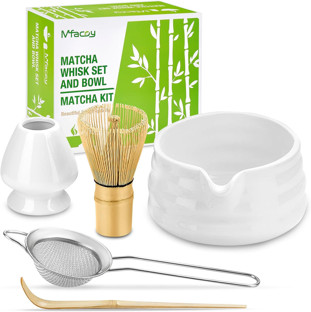 Japanese Matcha Whisk Set – 5-Piece Tea Kit
