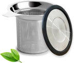 Stainless Steel Tea Infuser with Silicone Lid