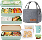 Japanese Bento Lunch Box Kit – 3-Layer Leakproof Set