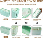Japanese Bento Lunch Box Kit – 3-Layer Leakproof Set