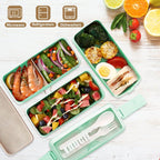 Japanese Bento Lunch Box Kit – 3-Layer Leakproof Set