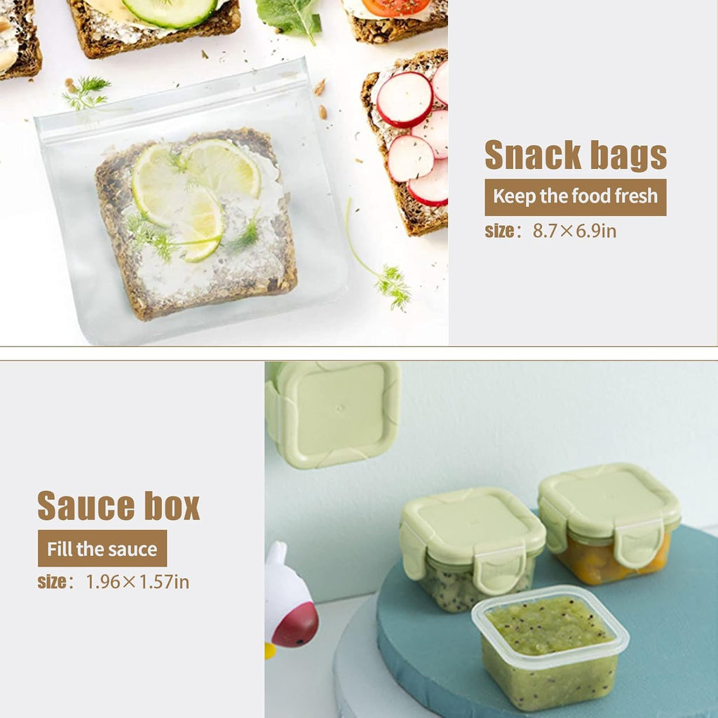 Japanese Bento Lunch Box Kit – 3-Layer Leakproof Set