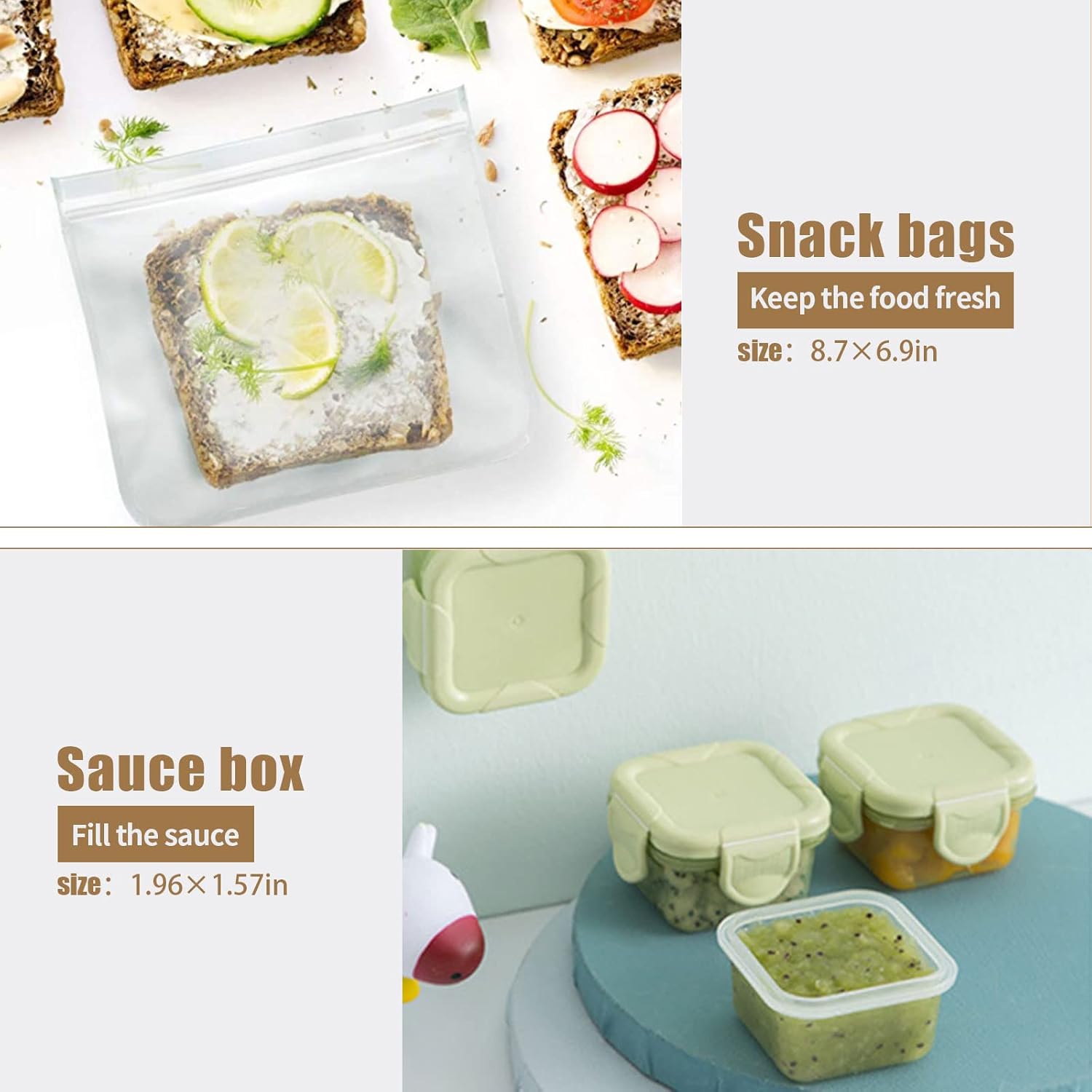 Japanese Bento Lunch Box Kit – 3-Layer Leakproof Set