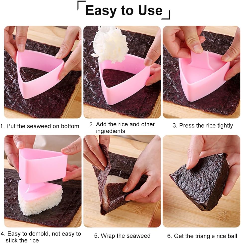 Onigiri Rice Ball Mold Set – 2 Pack